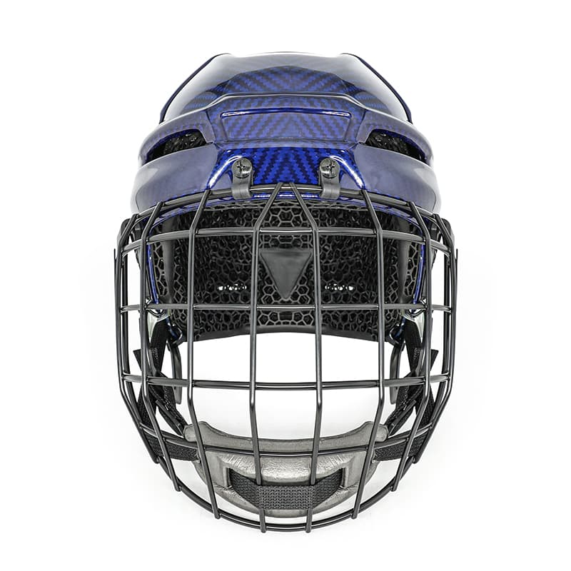 Avancerad ishockeyhjälm med 3D-gitterutskriftsfoder