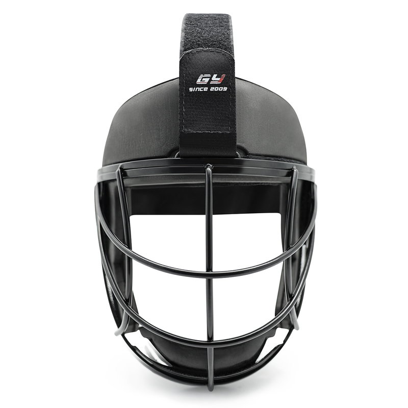 Cat-eye Field Hockey Defense Mask - Black Metal Straffhörnmålvaktsutrustning