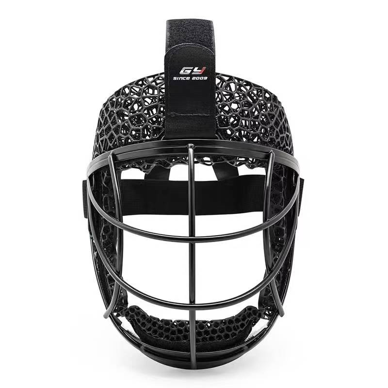 High-Safety Landhockey Defensive Corner Mask – Custom 3D Printed Foam-Meta